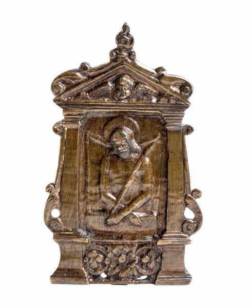Girolamo Campagna : Ecce Homo  - Asta Placchette, Medaglie, Sculture e Ceramiche dal XIV al XIX secolo - Associazione Nazionale - Case d'Asta italiane