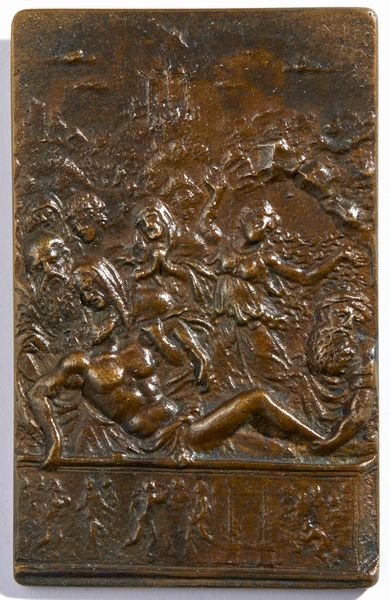 Galeazzo Mondella detto il Moderno : Deposizione  - Asta Placchette, Medaglie, Sculture e Ceramiche dal XIV al XIX secolo - Associazione Nazionale - Case d'Asta italiane