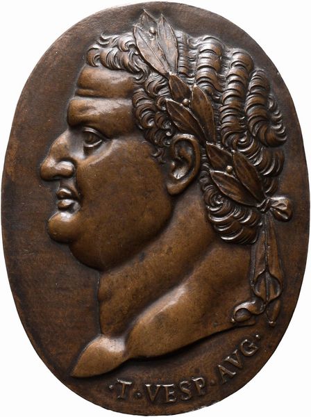 Tito  - Asta Placchette, Medaglie, Sculture e Ceramiche dal XIV al XIX secolo - Associazione Nazionale - Case d'Asta italiane