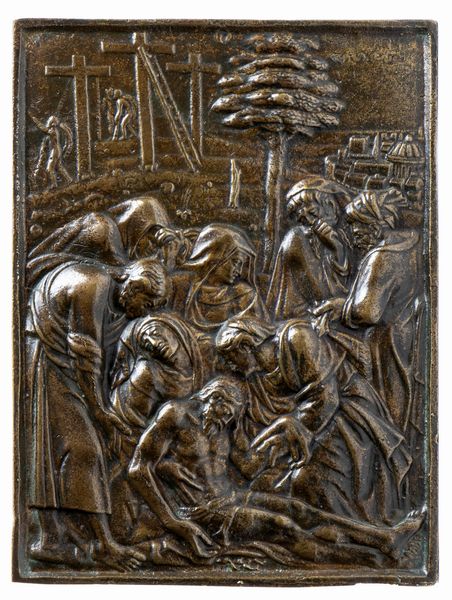 Compianto su Cristo morto  - Asta Placchette, Medaglie, Sculture e Ceramiche dal XIV al XIX secolo - Associazione Nazionale - Case d'Asta italiane