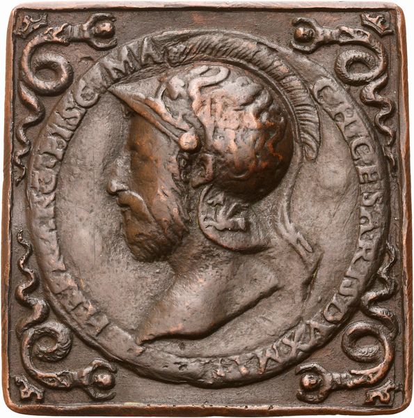 Francesco Ferrante d'Avalos  - Asta Placchette, Medaglie, Sculture e Ceramiche dal XIV al XIX secolo - Associazione Nazionale - Case d'Asta italiane