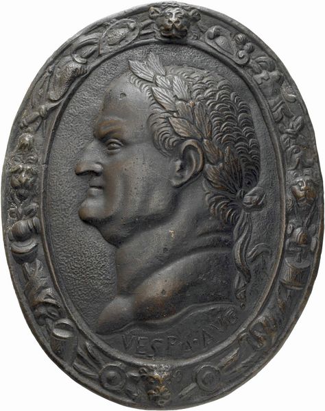 Imperatore Vespasiano (dalla serie dei Dodici Cesari)  - Asta Placchette, Medaglie, Sculture e Ceramiche dal XIV al XIX secolo - Associazione Nazionale - Case d'Asta italiane