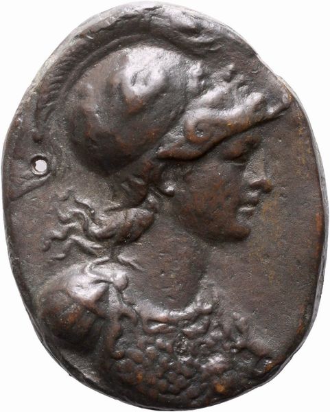 Alessandro Magno  - Asta Placchette, Medaglie, Sculture e Ceramiche dal XIV al XIX secolo - Associazione Nazionale - Case d'Asta italiane