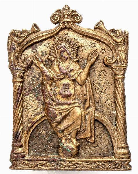 Cristo Giudice  - Asta Placchette, Medaglie, Sculture e Ceramiche dal XIV al XIX secolo - Associazione Nazionale - Case d'Asta italiane