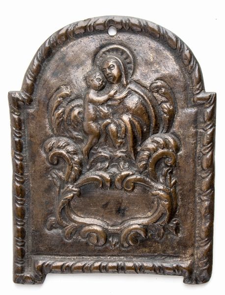 Madonna con Bambino  - Asta Placchette, Medaglie, Sculture e Ceramiche dal XIV al XIX secolo - Associazione Nazionale - Case d'Asta italiane