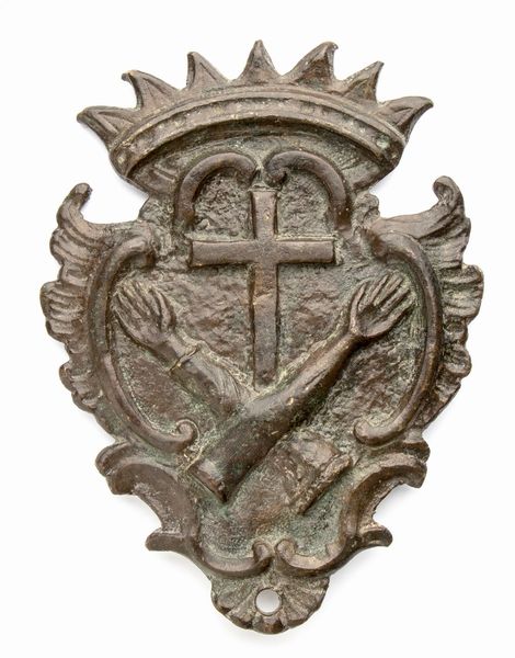 Emblema dell'Ordine dei frati minori  - Asta Placchette, Medaglie, Sculture e Ceramiche dal XIV al XIX secolo - Associazione Nazionale - Case d'Asta italiane