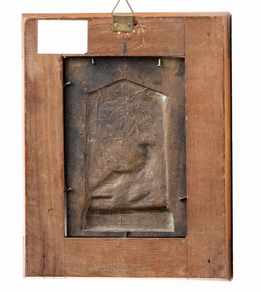 Stele funeraria con donna che scrive  - Asta Placchette, Medaglie, Sculture e Ceramiche dal XIV al XIX secolo - Associazione Nazionale - Case d'Asta italiane