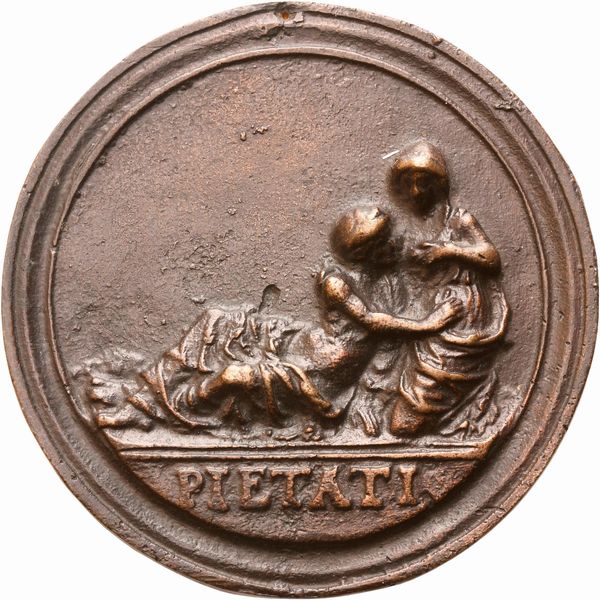 Pietà  - Asta Placchette, Medaglie, Sculture e Ceramiche dal XIV al XIX secolo - Associazione Nazionale - Case d'Asta italiane