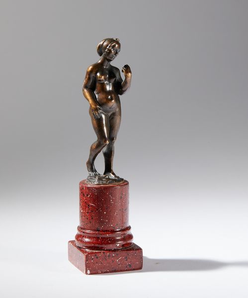 Conrad Meit : Piccola Venere  - Asta Placchette, Medaglie, Sculture e Ceramiche dal XIV al XIX secolo - Associazione Nazionale - Case d'Asta italiane