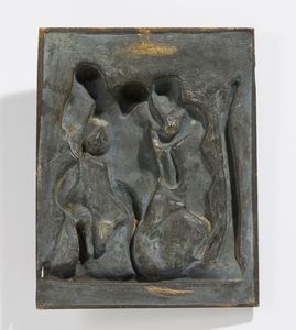 Claude Michel detto Clodion : Bacco ebbro  - Asta Placchette, Medaglie, Sculture e Ceramiche dal XIV al XIX secolo - Associazione Nazionale - Case d'Asta italiane