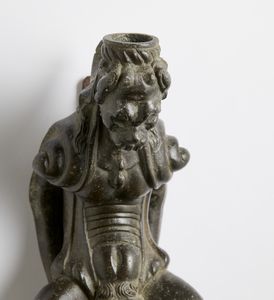 JEAN DE BOULOGNE DETTO GIAMBOLOGNA : Diavolino  - Asta Placchette, Medaglie, Sculture e Ceramiche dal XIV al XIX secolo - Associazione Nazionale - Case d'Asta italiane