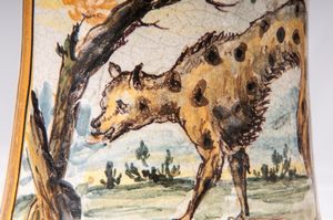 Vaso da farmacia, albarello  - Asta Placchette, Medaglie, Sculture e Ceramiche dal XIV al XIX secolo - Associazione Nazionale - Case d'Asta italiane