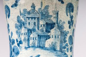 Coppia di vasi da farmacia  - Asta Placchette, Medaglie, Sculture e Ceramiche dal XIV al XIX secolo - Associazione Nazionale - Case d'Asta italiane