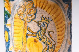 Lotto di due vasi da farmacia  - Asta Placchette, Medaglie, Sculture e Ceramiche dal XIV al XIX secolo - Associazione Nazionale - Case d'Asta italiane