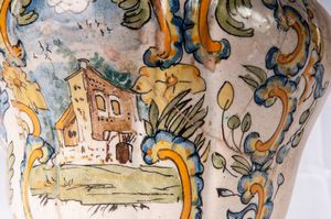 Vaso a balaustro  - Asta Placchette, Medaglie, Sculture e Ceramiche dal XIV al XIX secolo - Associazione Nazionale - Case d'Asta italiane