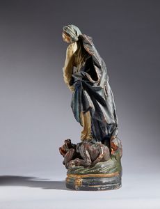 Madonna con Bambino  - Asta Placchette, Medaglie, Sculture e Ceramiche dal XIV al XIX secolo - Associazione Nazionale - Case d'Asta italiane