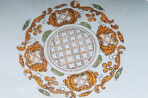 Piatto da pompa  - Asta Placchette, Medaglie, Sculture e Ceramiche dal XIV al XIX secolo - Associazione Nazionale - Case d'Asta italiane