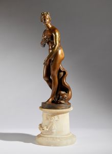 Venere de' Medici, dal modello archeologico  - Asta Placchette, Medaglie, Sculture e Ceramiche dal XIV al XIX secolo - Associazione Nazionale - Case d'Asta italiane