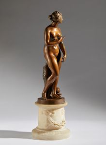 Venere de' Medici, dal modello archeologico  - Asta Placchette, Medaglie, Sculture e Ceramiche dal XIV al XIX secolo - Associazione Nazionale - Case d'Asta italiane