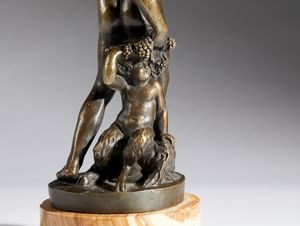 Jacopo Tatti detto il Sansovino : Bacco  - Asta Placchette, Medaglie, Sculture e Ceramiche dal XIV al XIX secolo - Associazione Nazionale - Case d'Asta italiane