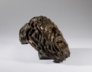 Testa di Golia o del Battista  - Asta Placchette, Medaglie, Sculture e Ceramiche dal XIV al XIX secolo - Associazione Nazionale - Case d'Asta italiane
