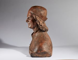 Busto di Nicola Pisano  - Asta Placchette, Medaglie, Sculture e Ceramiche dal XIV al XIX secolo - Associazione Nazionale - Case d'Asta italiane