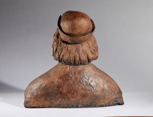 Busto di Nicola Pisano  - Asta Placchette, Medaglie, Sculture e Ceramiche dal XIV al XIX secolo - Associazione Nazionale - Case d'Asta italiane