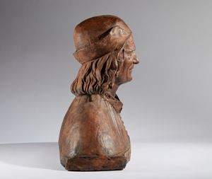 Busto di Nicola Pisano  - Asta Placchette, Medaglie, Sculture e Ceramiche dal XIV al XIX secolo - Associazione Nazionale - Case d'Asta italiane