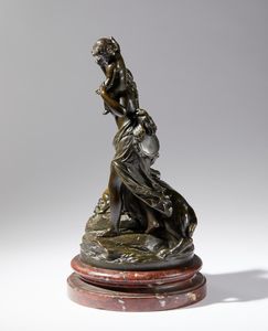 Claude Michel detto Clodion : Baccanale  - Asta Placchette, Medaglie, Sculture e Ceramiche dal XIV al XIX secolo - Associazione Nazionale - Case d'Asta italiane