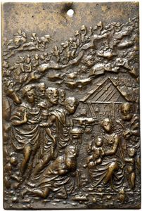 Galeazzo Mondella detto il Moderno - Adorazione dei Magi