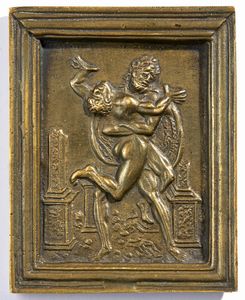 Galeazzo Mondella detto il Moderno - Ercole e Anteo