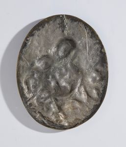 Madonna con Bambino  - Asta Placchette, Medaglie, Sculture e Ceramiche dal XIV al XIX secolo - Associazione Nazionale - Case d'Asta italiane