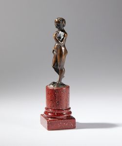 Conrad Meit : Piccola Venere  - Asta Placchette, Medaglie, Sculture e Ceramiche dal XIV al XIX secolo - Associazione Nazionale - Case d'Asta italiane