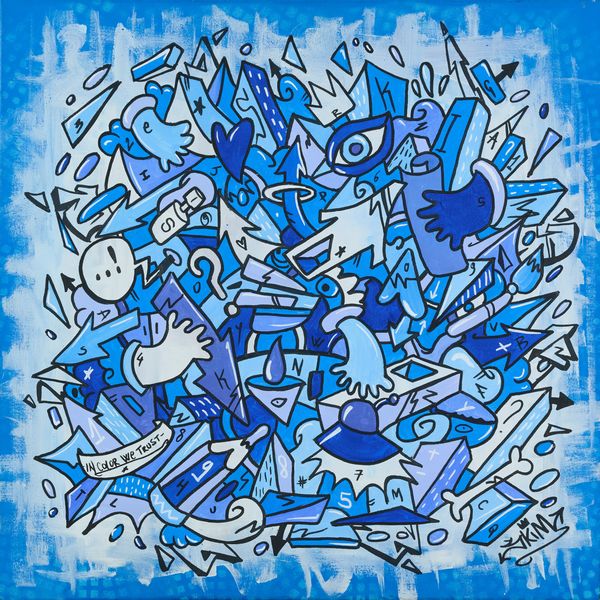 Skim : Blu is my love?  - Asta Arte Moderna e Contemporanea - Associazione Nazionale - Case d'Asta italiane