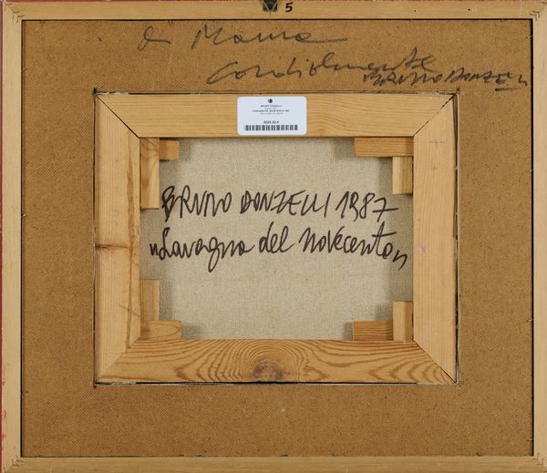 Bruno Donzelli : Lavagna del novecento  - Asta Arte Moderna e Contemporanea - Associazione Nazionale - Case d'Asta italiane