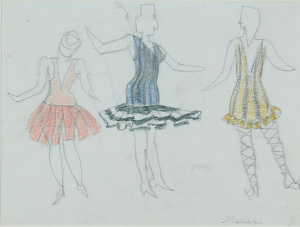 MINO MACCARI : Senza titolo  - Asta Arte Moderna e Contemporanea - Associazione Nazionale - Case d'Asta italiane