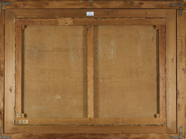 Renato Guttuso : Studio - interno con stufa  - Asta Arte Moderna e Contemporanea - Associazione Nazionale - Case d'Asta italiane