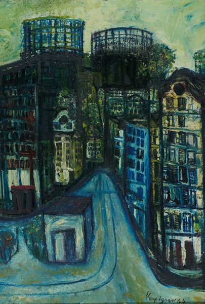 Renzo Vespignani : Periferia  - Asta Arte Moderna e Contemporanea - Associazione Nazionale - Case d'Asta italiane