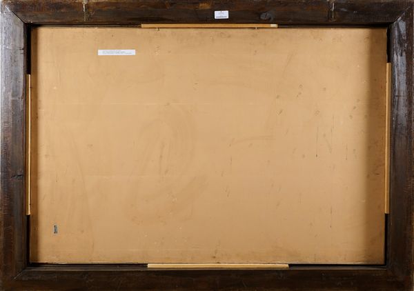 Pietro Annigoni : L'incendio del falasco  - Asta Arte Moderna e Contemporanea - Associazione Nazionale - Case d'Asta italiane