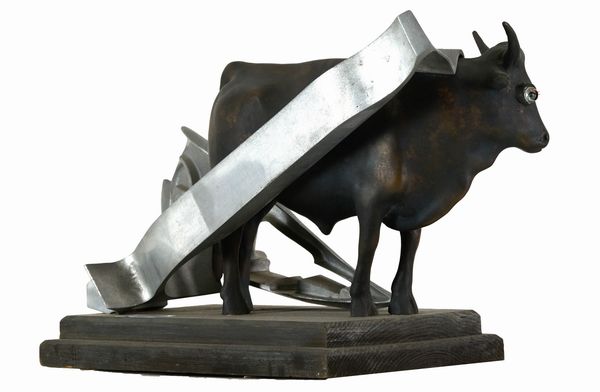 Valeriano Trubbiani : Scena rurale  - Asta Arte Moderna e Contemporanea - Associazione Nazionale - Case d'Asta italiane