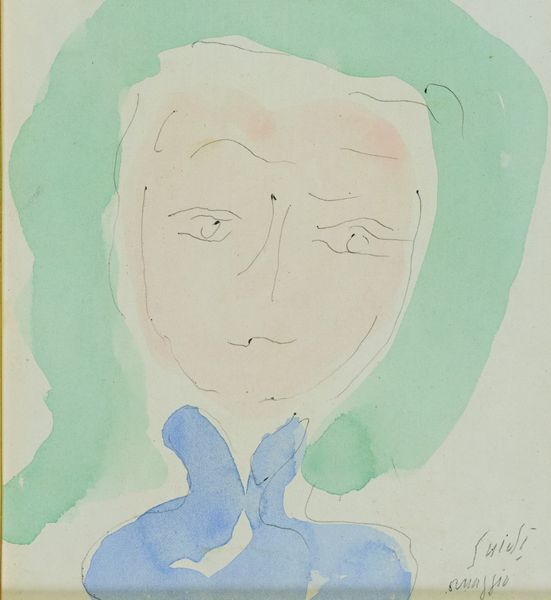 VIRGILIO GUIDI : Volto  - Asta Arte Moderna e Contemporanea - Associazione Nazionale - Case d'Asta italiane