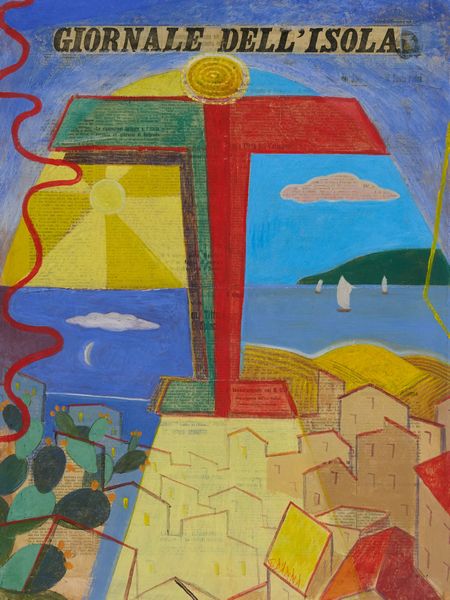 Giulio D'Anna : Il giornale dell'isola  - Asta Arte Moderna e Contemporanea - Associazione Nazionale - Case d'Asta italiane