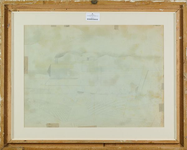 Giulio D'Anna : Scomposizione di treno + paesaggio  - Asta Arte Moderna e Contemporanea - Associazione Nazionale - Case d'Asta italiane