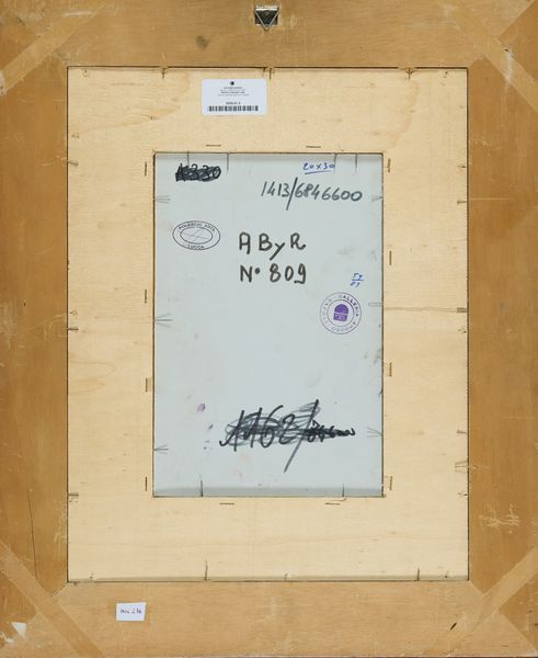 Antonio Bueno : Profilo bruno  - Asta Arte Moderna e Contemporanea - Associazione Nazionale - Case d'Asta italiane