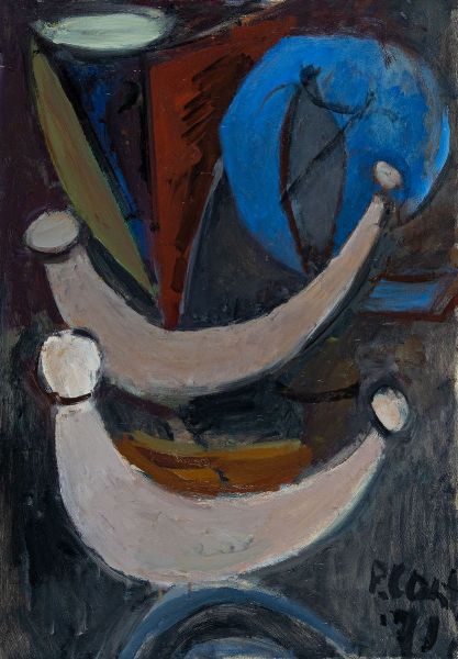 Primo Conti : Composizione  - Asta Arte Moderna e Contemporanea - Associazione Nazionale - Case d'Asta italiane