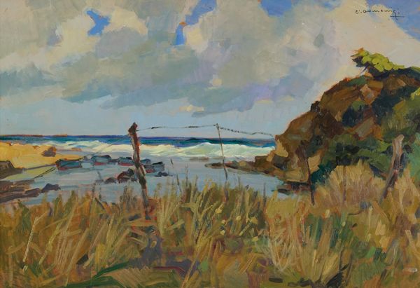 Carlo Domenici : Marina - Quercianella  - Asta Arte Moderna e Contemporanea - Associazione Nazionale - Case d'Asta italiane