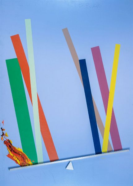 ALDO MONDINO : Liguria libra  - Asta Arte Moderna e Contemporanea - Associazione Nazionale - Case d'Asta italiane