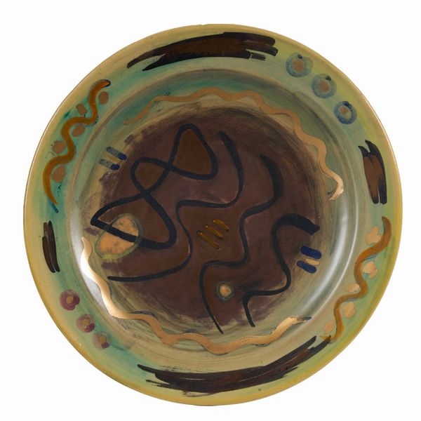 EMILIO SCANAVINO : Piatto  - Asta Arte Moderna e Contemporanea - Associazione Nazionale - Case d'Asta italiane