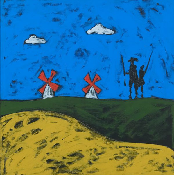 TANO FESTA : Don Chisciotte  - Asta Arte Moderna e Contemporanea - Associazione Nazionale - Case d'Asta italiane