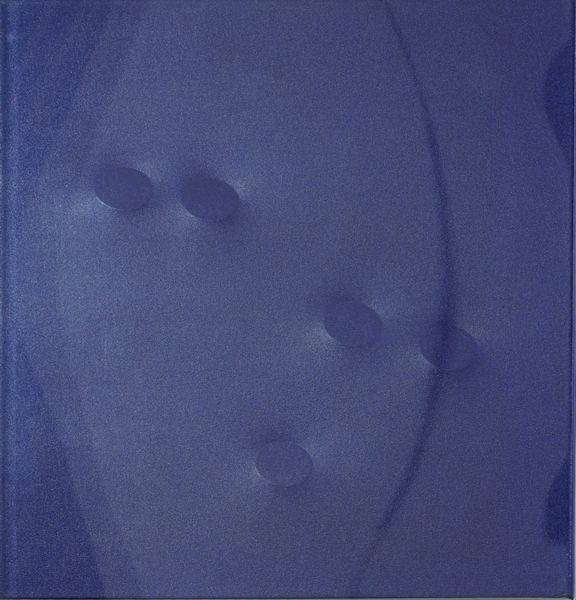 Turi Simeti : Cinque ovali blu  - Asta Arte Moderna e Contemporanea - Associazione Nazionale - Case d'Asta italiane